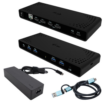 I-Tec Universal Dual 4K Display Docking Station + Power Delivery 85W. Connectivi CADUA4KDOCKPDB100UK