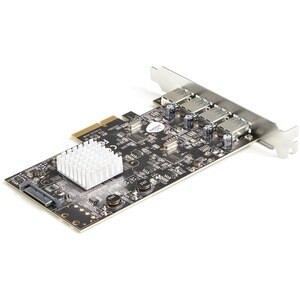 Startech 4-Port Usb Pcie Card 10Gbps Usb 3.2 Gen 2 Type-A Pci Express Expansion PEXUSB314A2V2
