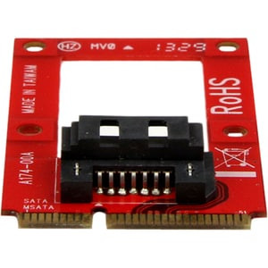 Startech Msata To Sata Hdd / Ssd Adapter Mini Sata To Sata Converter Card MSAT2SAT3