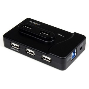 Startech 6 Port Usb 3.0 / Usb 2.0 Combo Hub With 2A Charging Port 2X Usb 3.0 & 4 ST7320USBC