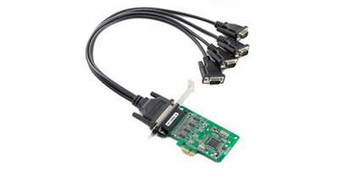 Moxa CP-104EL-A-DB9M Interface Cards/Adapter CP-104EL-A-DB9M