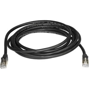 Startech 3M Cat6A Ethernet Cable 10 Gigabit Category 6A Shielded Snagless 100W P 6ASPAT3MBK