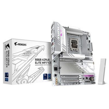 Aorus B860 AORUS ELITE WIFI7 ICE Socket 1851/B860/Ddr5/S-Ata 6Gb/S/Atx B860 AORUS ELITE WIFI7 ICE