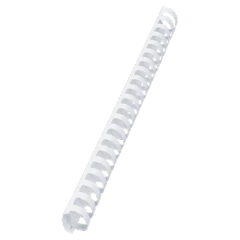 GBC 4028204 CombBind Binding Combs 32mm White Pack of 50 4028204