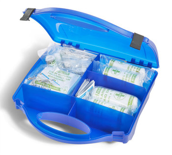 Click Medical Bs8599-1 Small Kitchen / Catering First Aid Kit Blue CM0308