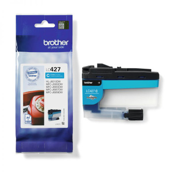 Brother LC427C Cyan 1500 Page Ink Cartridge LC427C