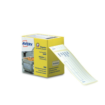Avery Food Traceability Labels 300 Pre-printed Labels per Roll TRACELABEL