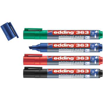 edding 363 whiteboard marker Pack of 4 EDD4-363-4