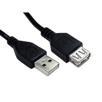Usb 2.0 A M To Usb 2.0 A F 1M Black Oem Extension Data Cable 99CDL2-021