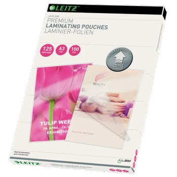 Leitz 74880000 A3 UDT iLAM 125 Micron Pouch 100Pk 74880000