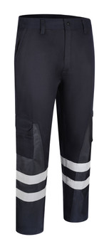 Beeswift Click Workwear Mens Nylon Reinforced Trousers Navy Blue Size 30R NRTRN30R