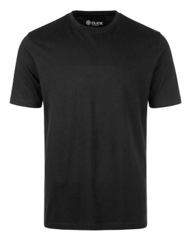 Beeswift Click Workwear Unisex Short Sleeve T-Shirt Black Size XS CWW009BLXS