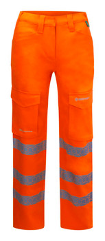 Beeswift Envirowear Recyclable Womens Hi Vis Trousers Orange Size 16 EWCWTROR16