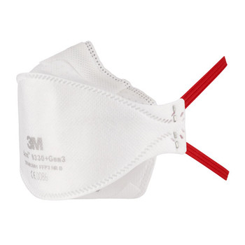 3M 9330+Gen3 Aura Ffp3 Mask White Size 494X288X438MM 3M9330PLUSGEN3