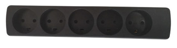 Mercodan 503800041 Power strip with 5 outlets 503800041