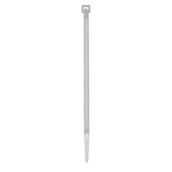 Mercodan 600619 Cable tie 4.5x160mm. White. 600619