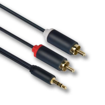 Mercodan 153212010 PRO Minijack-RCA 1.0m. ULTRA 153212010
