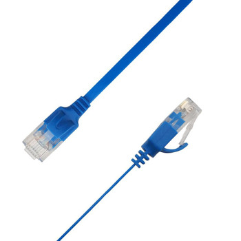 LinkIT UTP-FL6A-00450-BL Flat U/UTP Cat6A Blue 4.5m UTP-FL6A-00450-BL