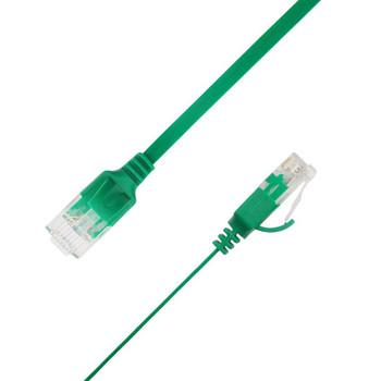 LinkIT UTP-FL6A-00450-GR Flat U/UTP Cat6A Green 4.5m UTP-FL6A-00450-GR