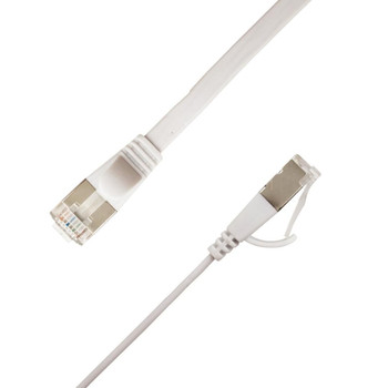 LinkIT STP-FL6A-00350-WH Flat U/FTP Cat6A White 3.5m STP-FL6A-00350-WH