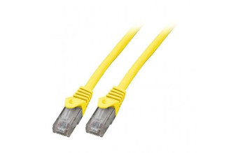Mercodan 371225002 Patch cable KAT6 UTP. Yellow. 371225002