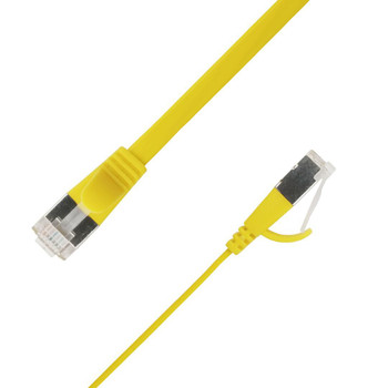 LinkIT STP-FL6A-00200-GL Flat U/FTP Cat6A Yellow 2m STP-FL6A-00200-GL