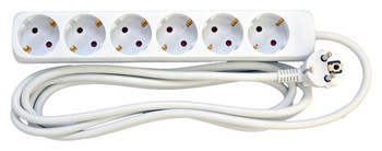 Mercodan 503800027 Scho power strip. 6 503800027