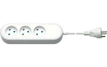 Mercodan 584420000 EL power strip with 3 earthed 584420000