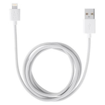 Belkin F8J023BT3M-WHT Lightning to USB Cable F8J023BT3M-WHT
