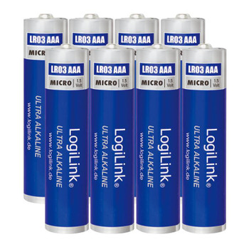 LogiLink LR03F8 Battery. Ultra Power Alkaline LR03F8