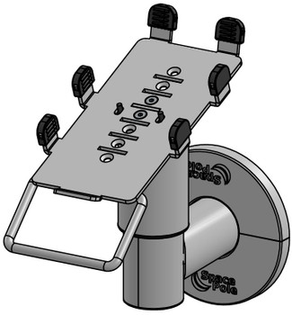Ergonomic Solutions FLTI004-32 Wall mounted pole with FLTI004-32