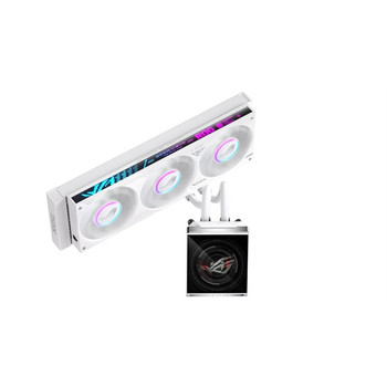 ASUS ROG STRIX SLC IV 360 ARGB LCD WHT Processor All-in-one liquid cooler 12 cm 90RC01S2-B0EAY0