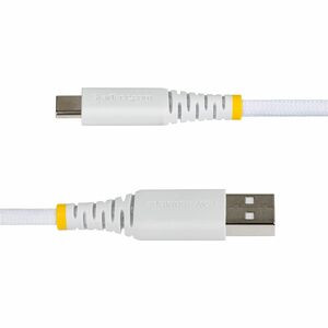 Startech 30Cm 1Ft Usb-A To Usb-C Fast Charging Cable 15W 3A Braided Nylon/Tpe Ja USB2AC30CMBRWH