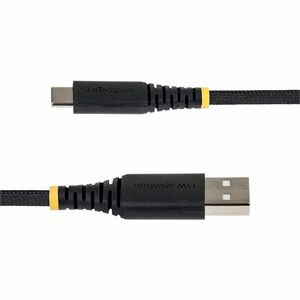 Startech 30Cm 1Ft Usb-A To Usb-C Fast Charging Cable 15W 3A Braided Nylon/Tpe Ja USB2AC30CMBR