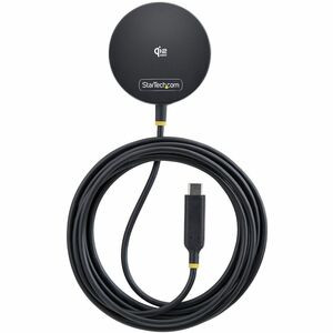Startech Qi2.2 25W Magnetic Wireless Charging Pad 6.6Ft/2M Usb-C Tethered Cable 1PB-WIRELESS-CHARGER