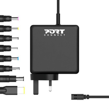 Port Designs 900093B- mobile device charger Laptop Universal Black AC Indoor 900093B-UK