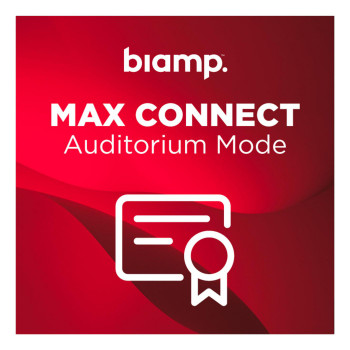 Biamp 900-10004 MAX Connect. Auditorium Mode 900-10004