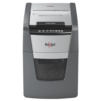 Rexel Optimum AutoFeed+ 100M Automatic Micro Cut Paper Shredder 2020100M 2020100M