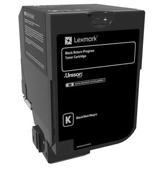 Lexmark 74C20K0 toner cartridge Original Black 1 pcs 74C20K0