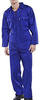 Beeswift Regular Boilersuit Royal Blue Size 42 RPCBSR42