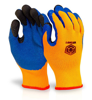 Beeswift Latex Thermo-Star Fully Dipped Gloves Orange Size 9 BF3OR09