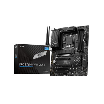 Msi PRO B760-P WIFI DDR4 Socket 1700/B760/Ddr4/S-Ata 6Gb/S/Atx PRO B760-P WIFI DDR4