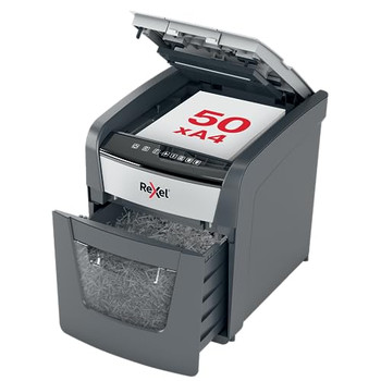 Rexel Optimum AutoFeed+ 50X Cross-Cut P-4 Shredder 2020050X 2020050X