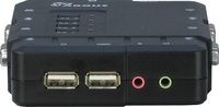 Inter-Tech 88887167 Kvm-Cs-41Ua Kvm Switch Black 88887167