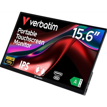 Verbatim 49592Portable 15.6" Fhd Touch Monitor Alu 49592