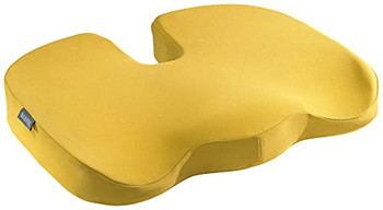 Leitz Ergo Cosy Orthopedic Seat Cushion Warm Yellow 52840019