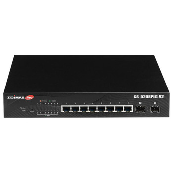 Edimax GS-5208PLG V2 10-Port Gigabit PoE+ Web GS-5208PLG V2