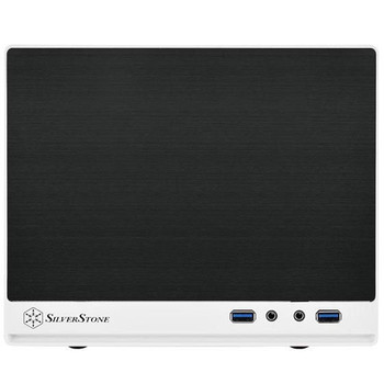 Silverstone SST-SG13WB-Q Sg13 Mini Tower Black. White SST-SG13WB-Q