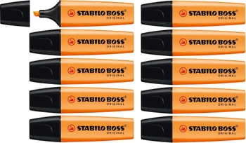 Stabilo BOSS ORIGINAL Highlighter Box of 10 Orange BOSSHIGH10ORG