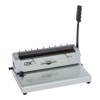 GBC W12 Manual Punch and Wire Binding Machine W12WIRE
